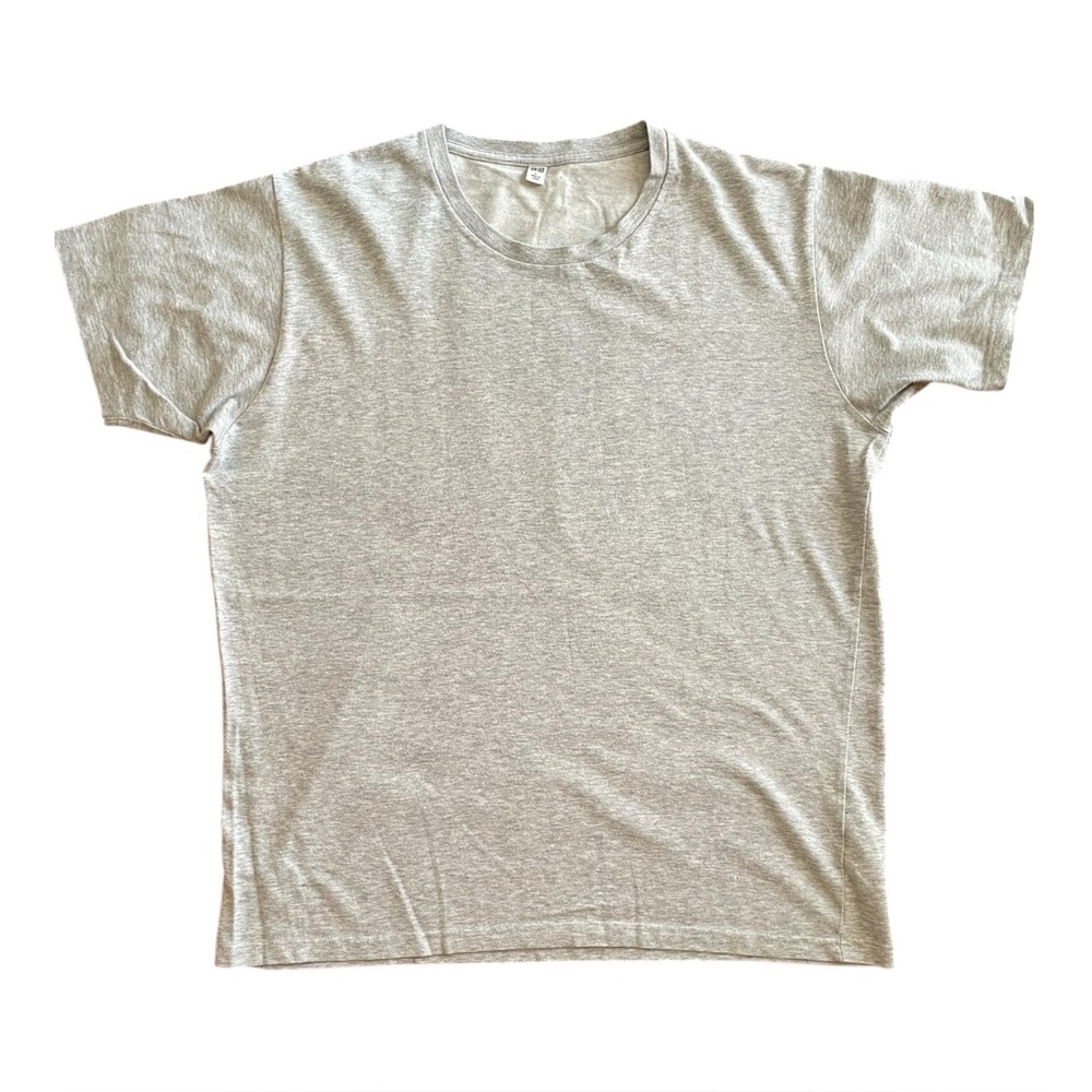 Uniqlo Men’s Crew Tshirt Light grey